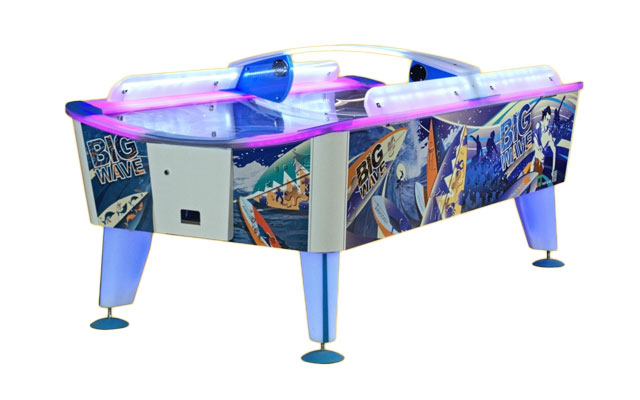 Big Wave Waterproof Curved Air Hockey - Click Image to Close